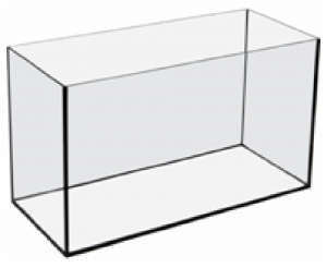 Аквариум Акватех прямоугольный 100л. 800x310x430 (стекло 6 мм)