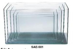 SHANDA SAE-501 Матрешка из аквариумов с закругленными углами (9л, 16л, 23л, 38л, 58л)