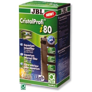 JBL CristalProfi i80 - Внутренний фильтр для аквариумов до 110 литров, длиной до 80 см, 300-800 л/ч