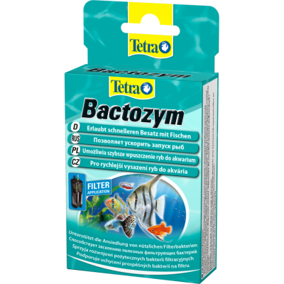 Tetra Bactozym 10 kap  Средство для биоактивации фильтра