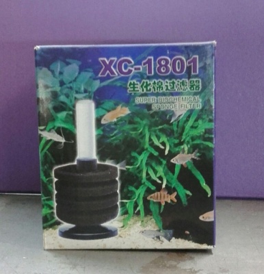 Аэрлифтный фильтр (губка), D120*50 мм (xc-1803)
