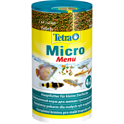 Tetra Micro Menu корм для мелких видов рыб 100 мл